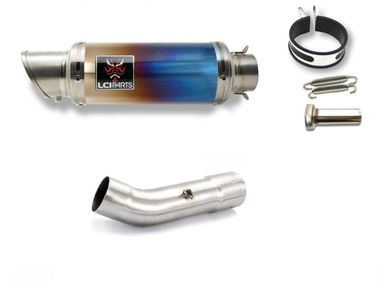 ホンダ HAWK 11 ホーク11 2022-2024 (8BL-SC85) LCIPARTS ショートチタン スリップオン マフラー