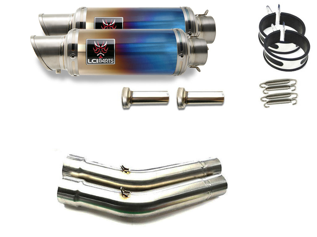 スズキ GSX-R1100 1989-1992 LCIPARTS ショートチタンスリップオンマフラー