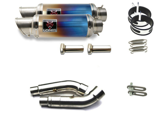 トライアンフ ストリートトリプル 2007-2012 LCIPARTS ショートフルチタンスリップオンマフラー