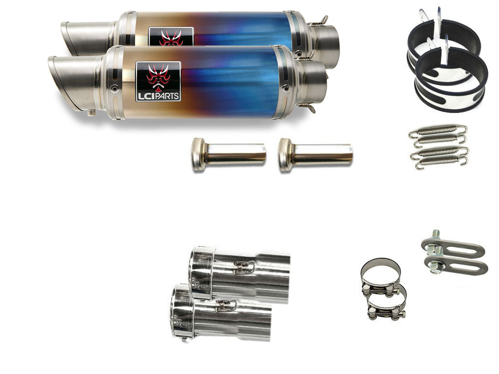 トライアンフ スピードトリプルRS / R 2016-2019 LCIPARTS ショートチタンスリップオンマフラー