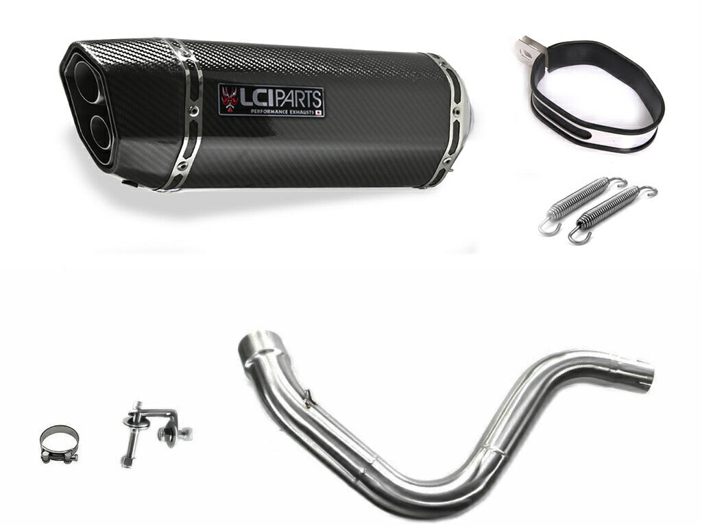 KTM DUKE 125 250 390 アクラポビッチ スリップオンマフラー AKRAPOVIC KTM 17~20 DUKE 125 250 390 Akrapovic