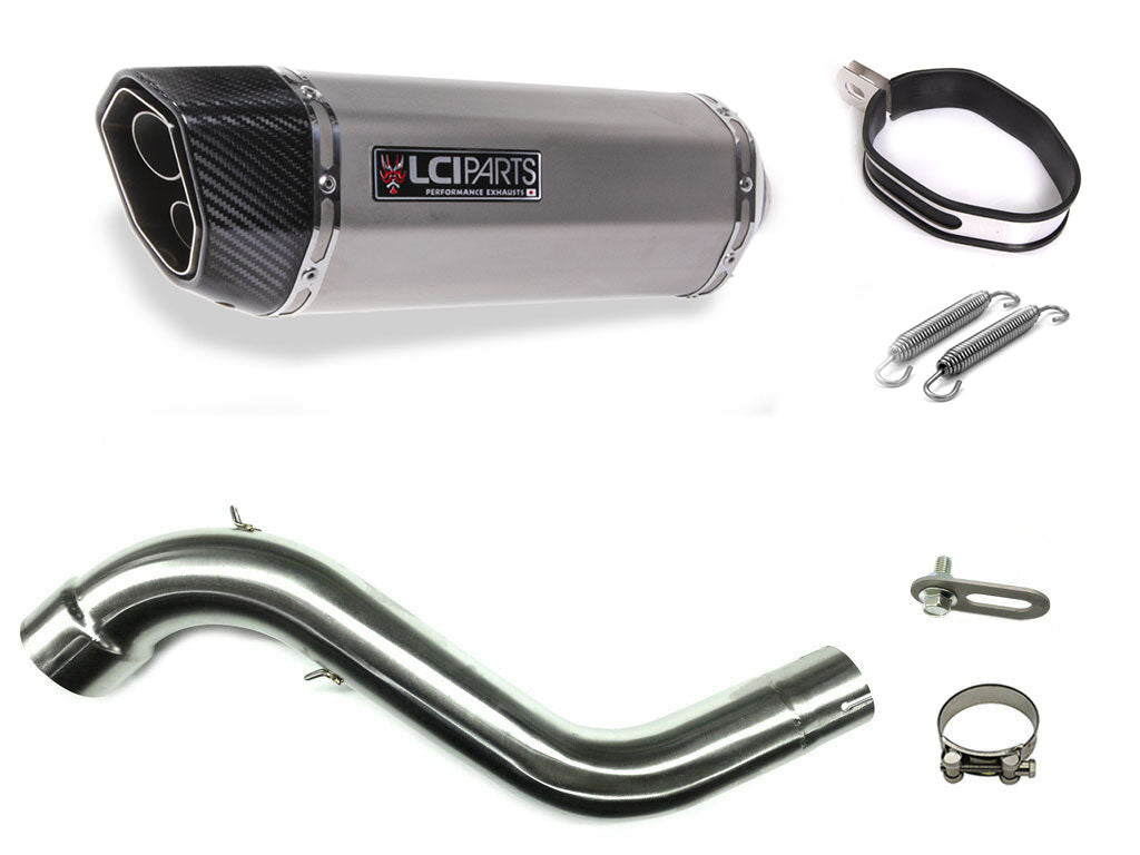 ホンダ VFR1200F VFR1200X 2010-2016 SC63 SC70 LCIPARTS ツインエンド ステンレス スリップオンマフラー