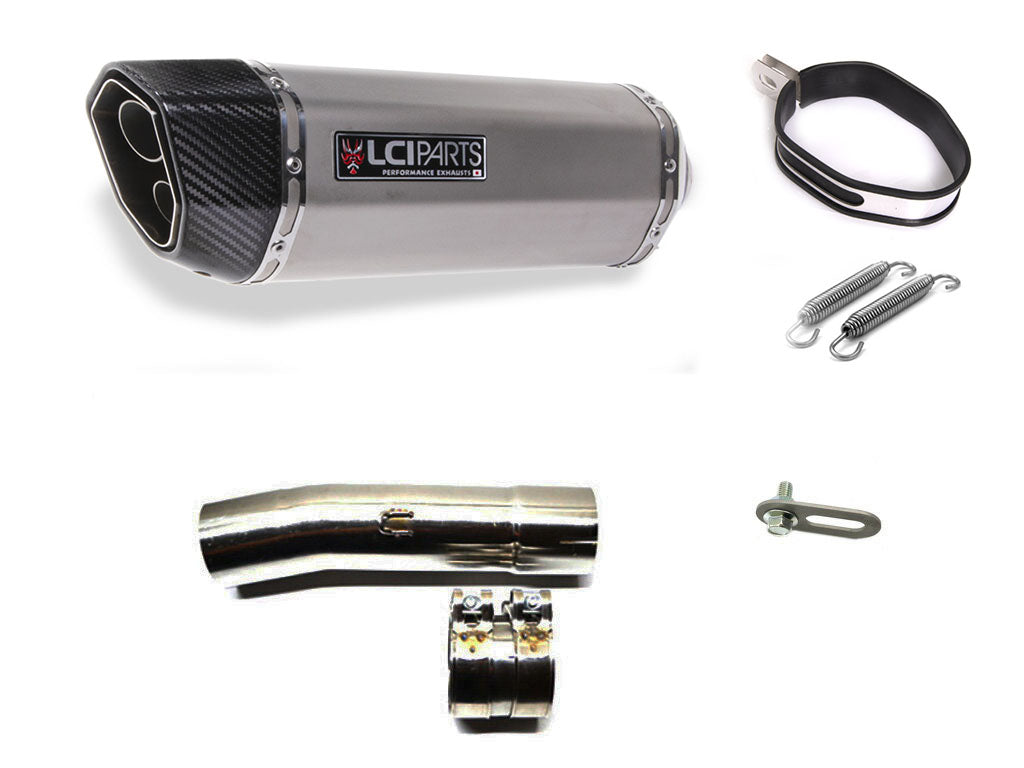 ホンダ VTR250 1997-2014 MC33 LCIPARTS ツインエンド ステンレス スリップオンマフラー