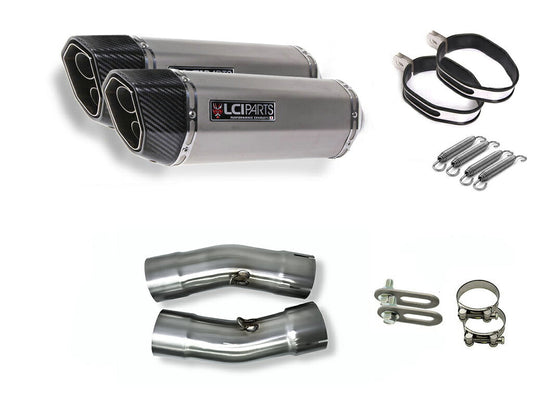 スズキ ハヤブサ Hayabusa 2021-2025 (8BL-EJ11A) LCIPARTS ツインエンド ステンレス スリップオンマフラー