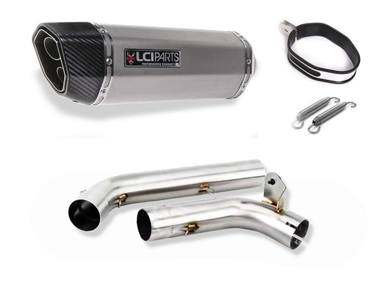 トライアンフ Tiger1050 | Tiger Sport | 2013-2020 LCIPARTS ツインエンド ステンレス スリップオンマフラー