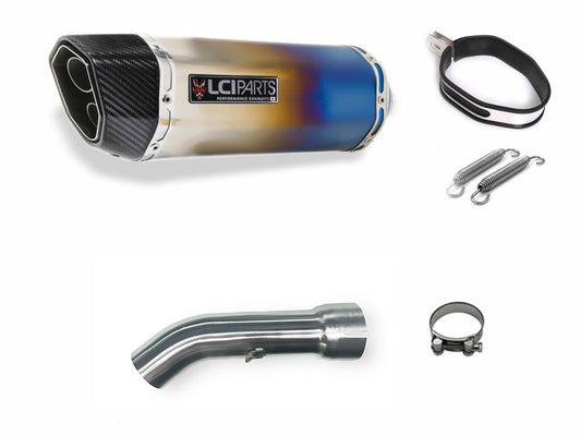 ホンダ REBEL250 レブル250 2023-2025 LCIPARTS ツインエンド チタン スリップオン マフラー