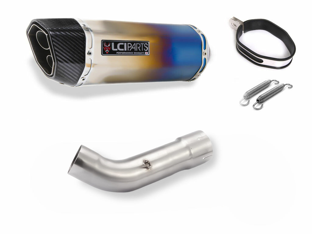 カワサキ NINJA1000 SX ニンジャ1000 SX Z1000SX 2020-2024 LCIPARTS ツインエンド チタン スリップオンマフラー