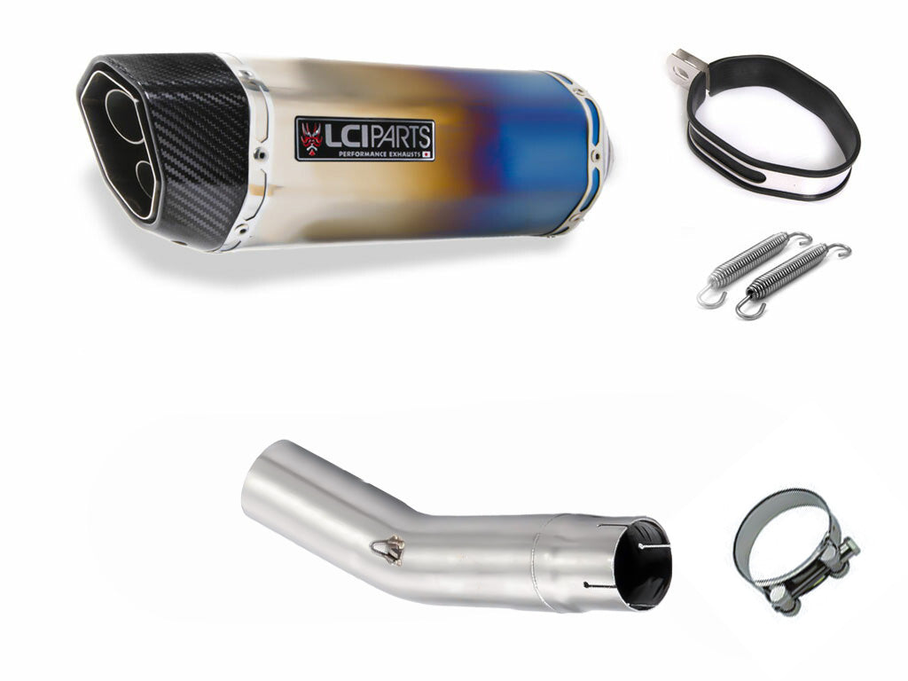 カワサキ Z900RS / Z900RS CAFE 2026- LCIPARTS ツインエンド チタン スリップオンマフラー