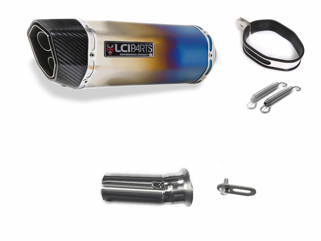 KTM 1050 1090 1190 1290 Adventure LCIPARTS ツインエンド チタン スリップオンマフラー