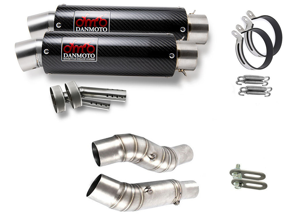 カワサキ NINJA1000 ニンジャ1000 Z1000SX 2010-2019 DANMOTO カーボン スリップオンマフラー