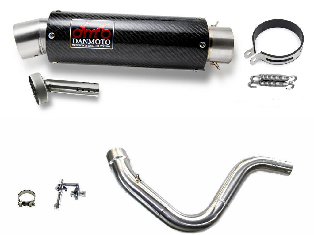 KTM 125 DUKE / 200 DUKE 2011-2016 DANMOTO カーボン スリップオンマフラー