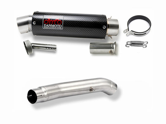 スズキ GSX1400 2005-2010 DANMOTO カーボン スリップオンマフラー