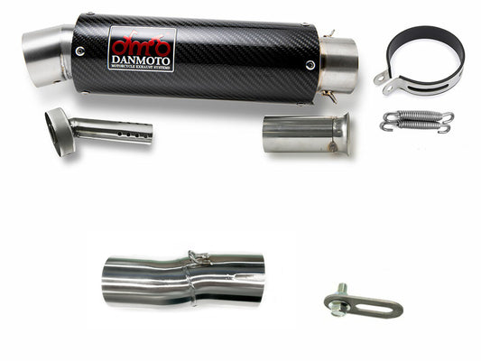 スズキ Vストローム800 V-STROM800 2023-2025 DANMOTO カーボン スリップオンマフラー