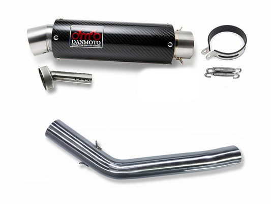 トライアンフ Tiger800 2010-2017 DANMOTO カーボン スリップオンマフラー