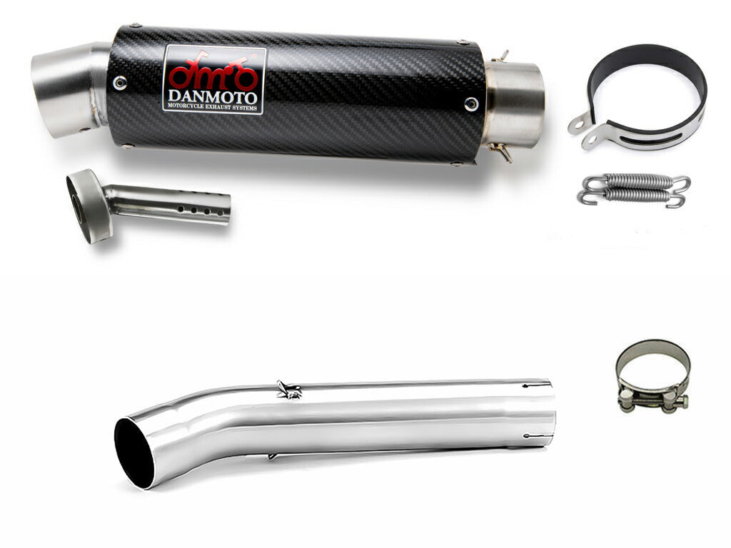 ヤマハ FZR400R (3EN2) 1989 DANMOTO カーボン スリップオンマフラー