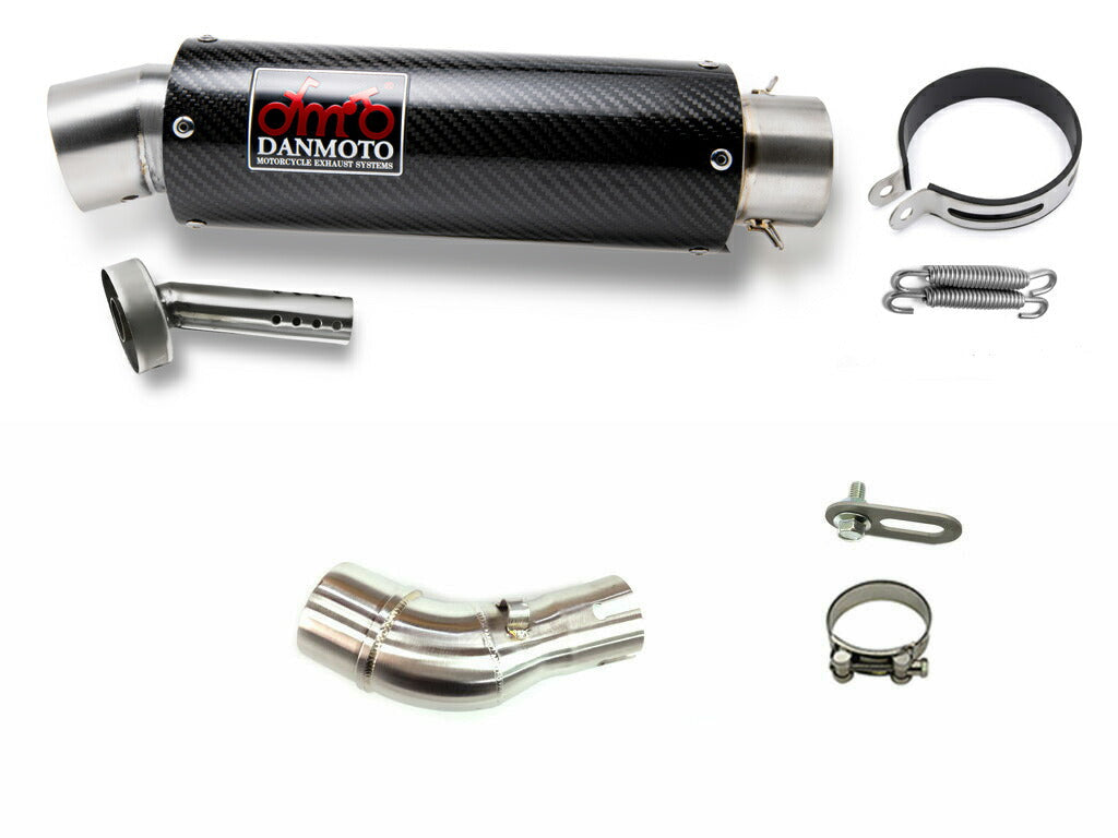 ヤマハ MT-25 MT-03 2015-2025 DANMOTO カーボン スリップオンマフラー