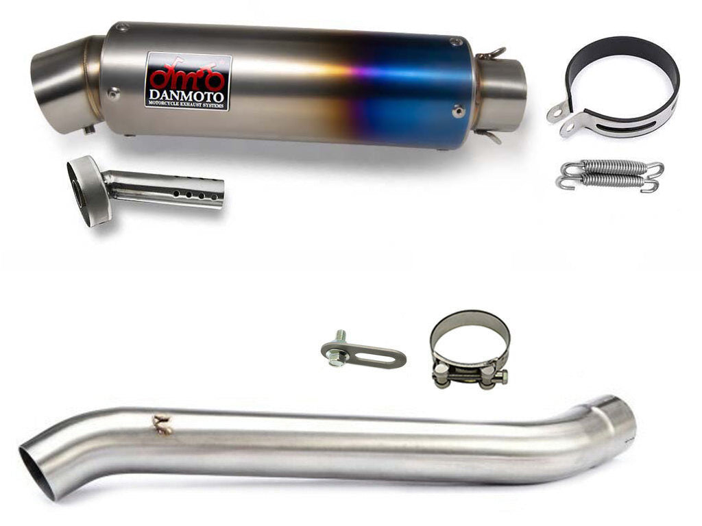 スズキ GSX-R1000 K7K8 2007-2008 4in1 DANMOTO チタン スリップオンマフラー