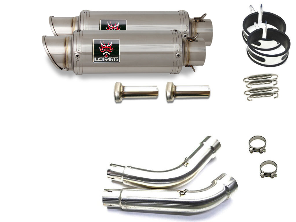 ホンダ VTR1000SP1 RVT1000R RC51 SP1 LCIショートステンレススリップオンマフラー