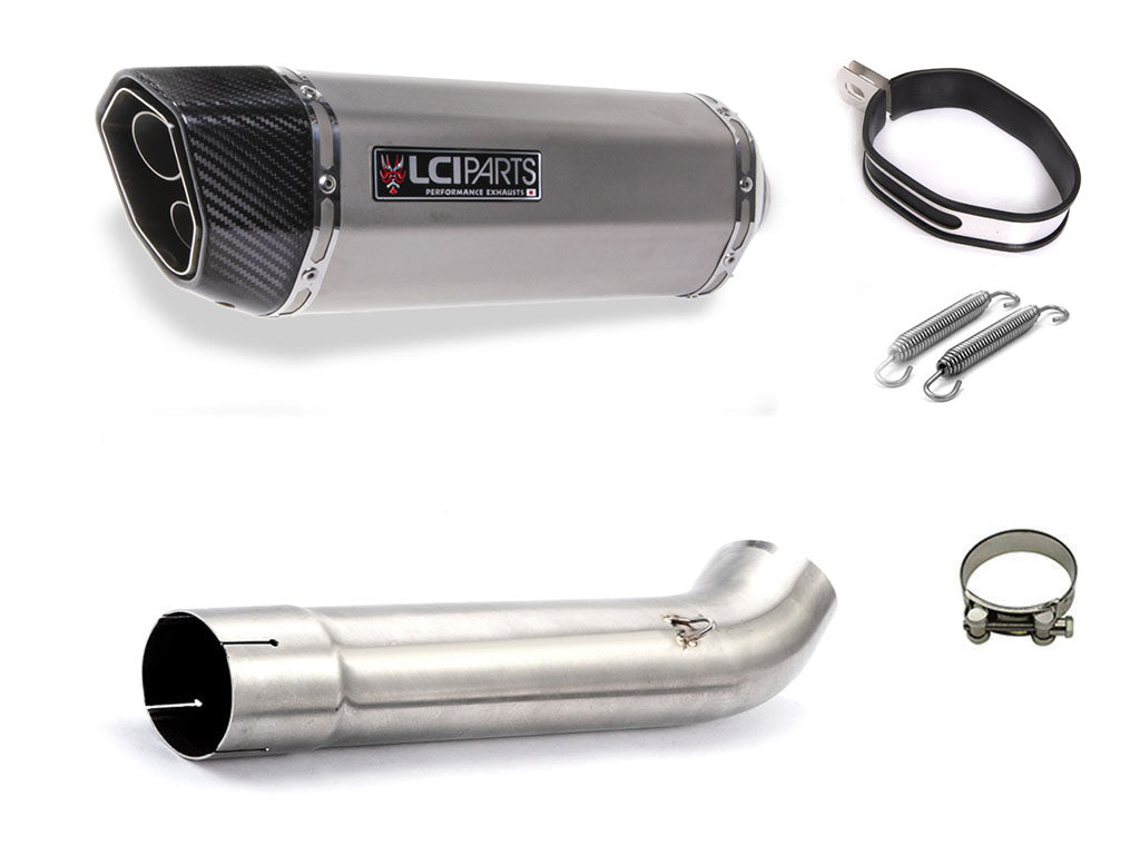 トライアンフ デイトナ955i Dytona955i 2002-2005 LCIPARTS ツインエンド ステンレス スリップオンマフラー