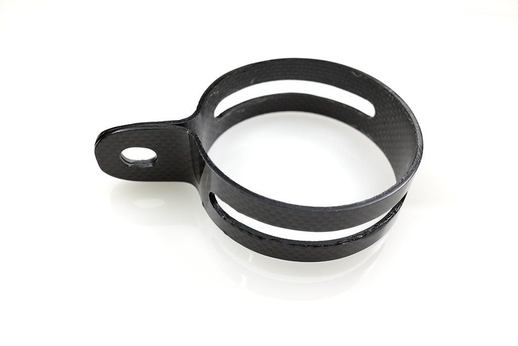 LCIPARTSラウンド・ショートマフラー用 カーボンサイレンサーバンド