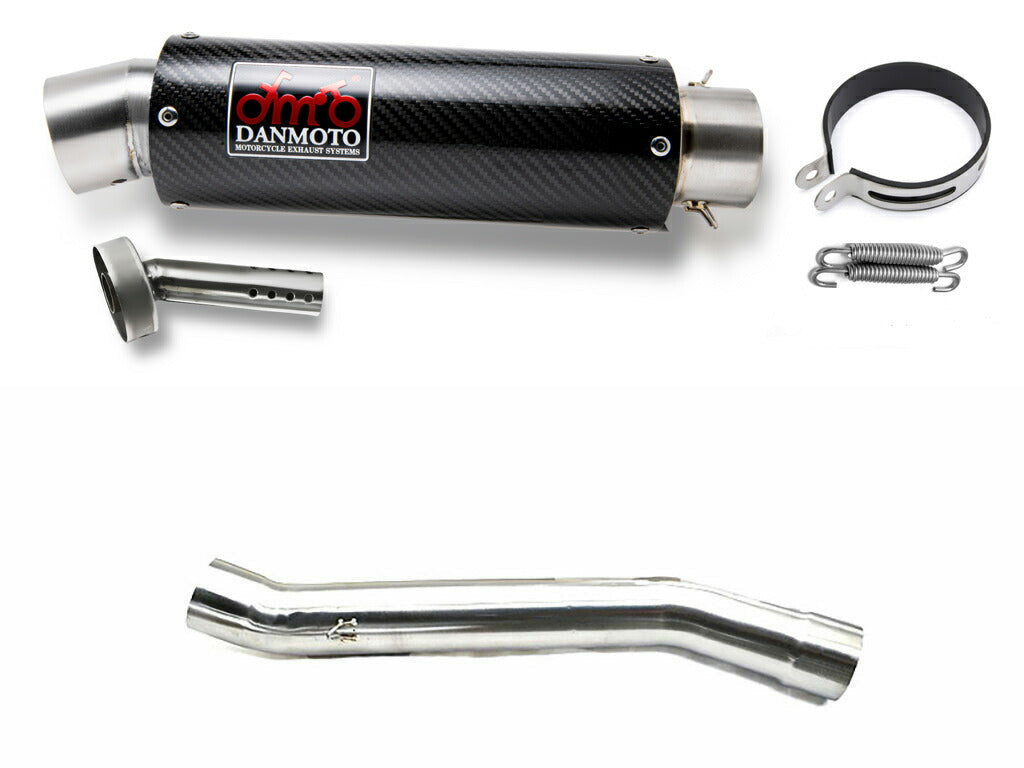 スズキ イナズマ400 1997-2001 DANMOTO カーボン スリップオンマフラー – LCIPARTS EXHAUSTS