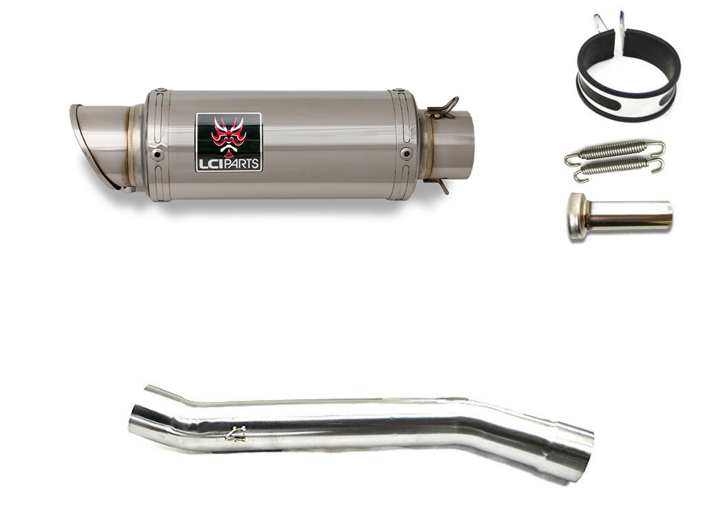 スズキ バンディット1200 600 Bandit1200 600 LCIショートステンレススリップオンマフラー