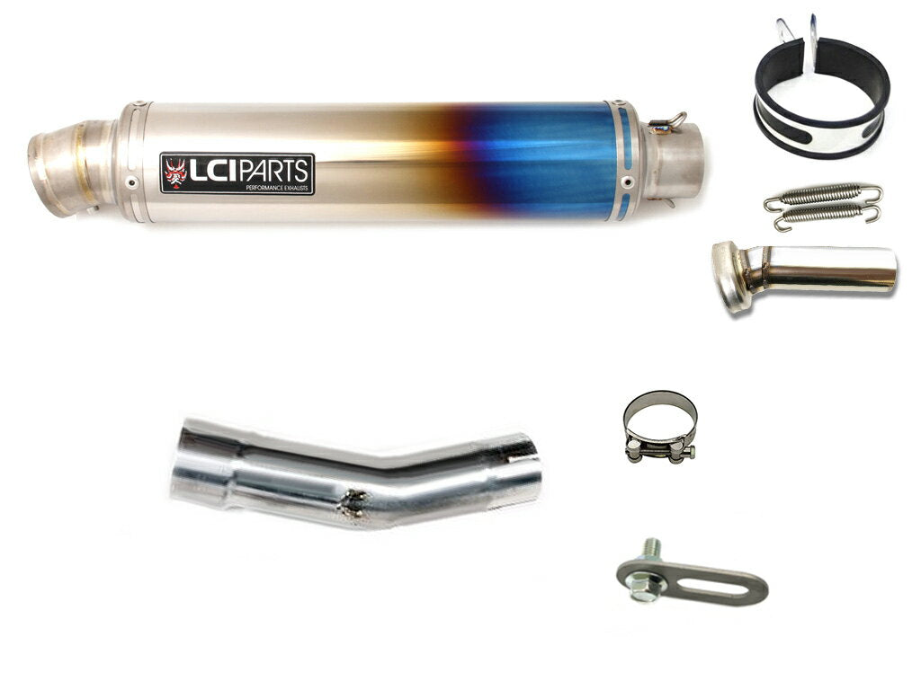 DUCATI モンスター / モンスター プラス (937) 2021-2024 LCIPARTS ラウンドフルチタンスリップオンマフラー