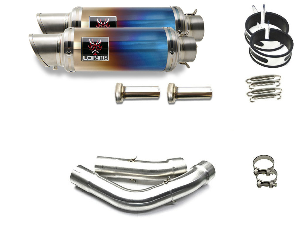 ヤマハ YZF-R1 2009-2014 LCIPARTS ショートチタンスリップオン