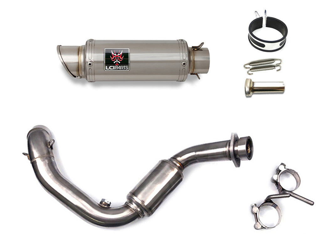 BMW G310R G310GS 2016-2025 LCIPARTS ショートステンレスフルエキゾーストマフラー