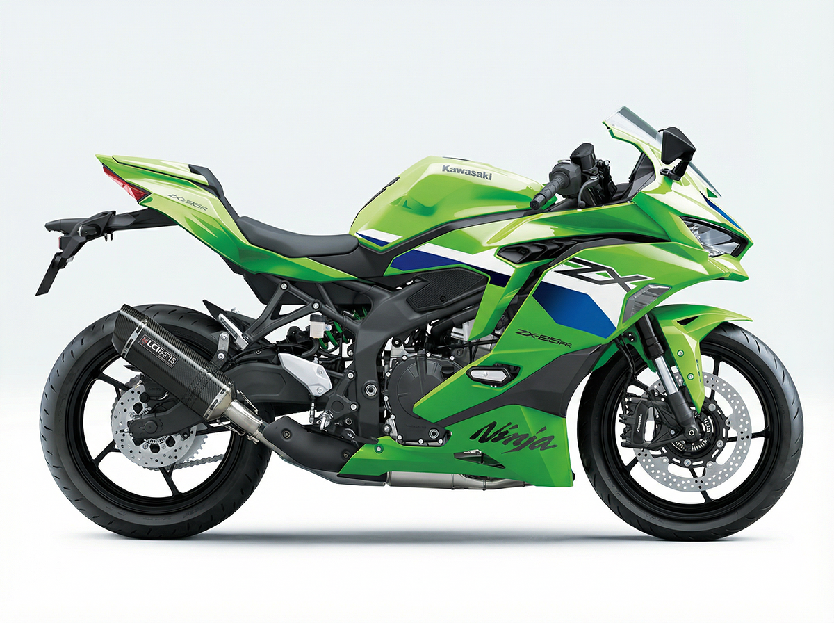 カワサキ ZX-25R SE 2023-2025|LCIPARTS公式 スリップオンマフラー カワサキ ZX-25R SE 2023-2025|LCIPARTS公式 スリップオンマフラー