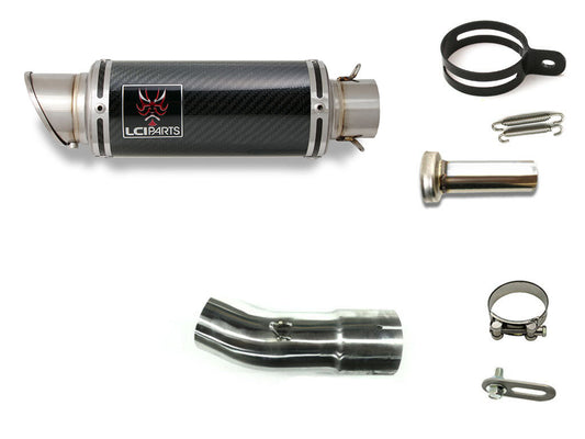 カワサキ ZX-25R SE 2023-2024 LCIPARTS ショートカーボン スリップオン マフラー