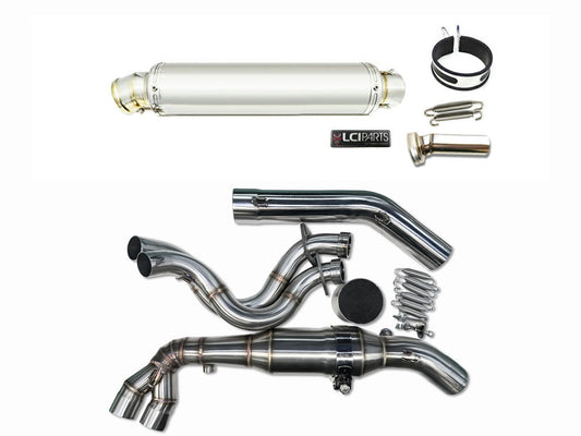 カワサキ Z650RS 2022-2023 LCIPARTS ラウンドステンレスフルエキゾーストマフラー