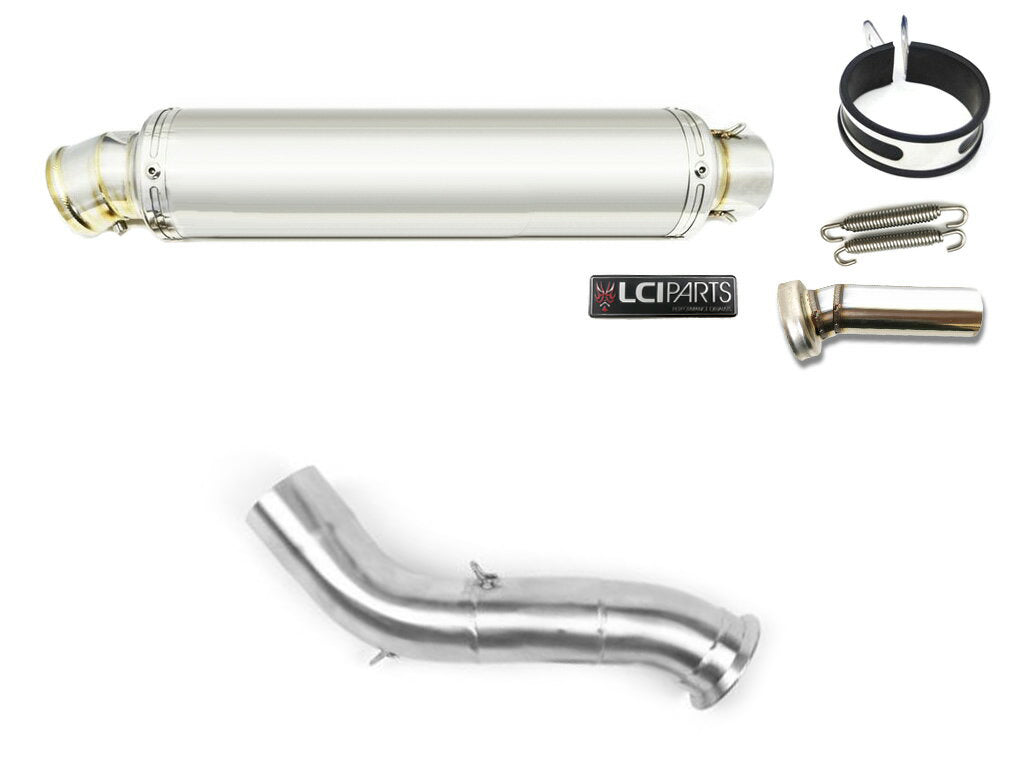 KTM DUKE890 2020-2024 LCIPARTS ラウンドステンレス スリップオン マフラー