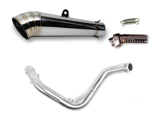 BMW G310R G310GS 2016-2025 LCIPARTS GPステンレスフルエキゾーストマフラー