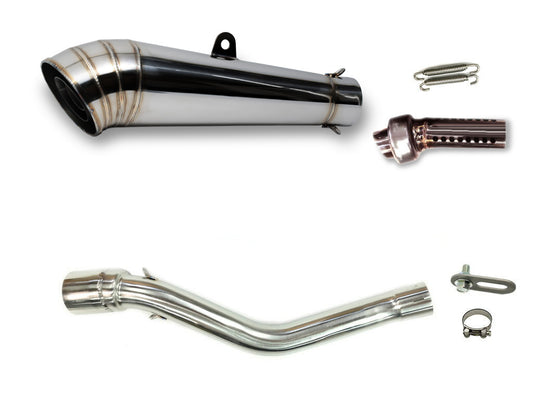 ホンダ CRF250L CRF250 RALLY  2021-2025 MD47  LCIPARTS GPステンレススリップオンマフラー
