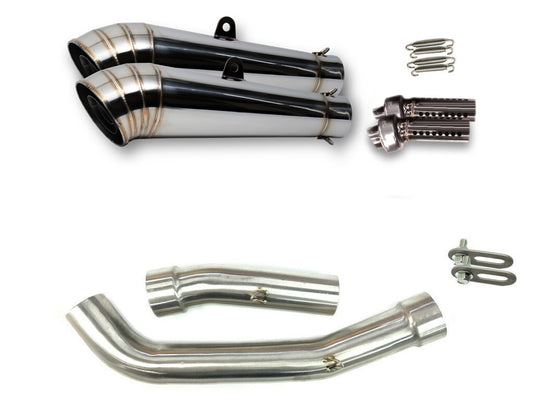 カワサキ Z1000 2007-2009 LCIPARTS GPステンレススリップオンマフラー