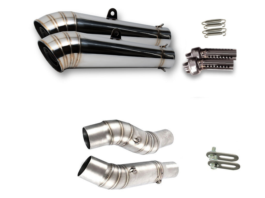 カワサキ Z1000 2010-2019 LCIPARTS GPステンレススリップオンマフラー
