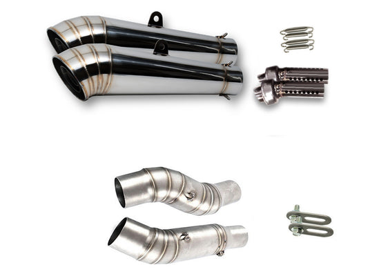 カワサキ Z1000 2010-2019 LCIPARTS GPステンレススリップオンマフラー