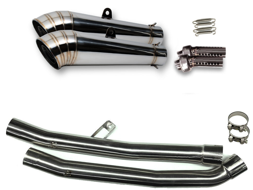 カワサキ ZX-14R ZZR1400 ZX14R 2012-2022 LCIPARTS GPステンレススリップオンマフラー