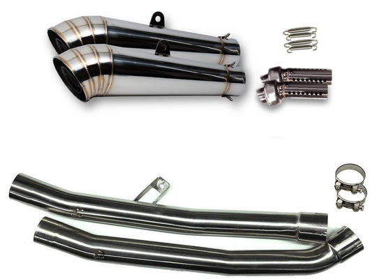 カワサキ ZX-14R ZZR1400 ZX14R 2012-2022 LCIPARTS GPステンレススリップオンマフラー
