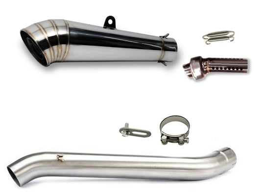 スズキ GSX-R1000 K9L1 2009-2011 4in1 LCIPARTS GPステンレススリップオンマフラー