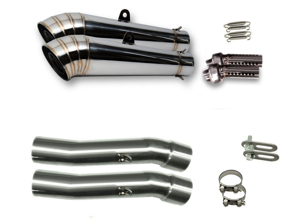 ヤマハ XJR1300 [5UX] 2003-2006 LCIPARTS GPステンレススリップオンマフラー