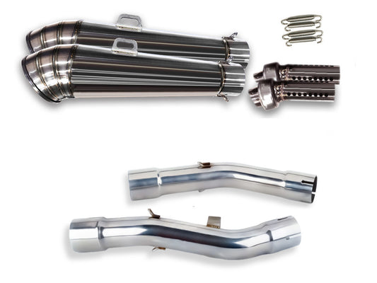 【予約販売 3月下旬から4月上旬頃出荷予定】 ヤマハ FJR1300 2001-2022 LCIPARTS GPステンレススリップオンマフラー