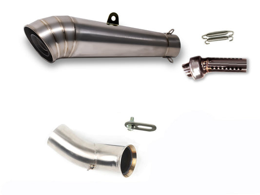 DUCATI ハイパーモタード ハイパーストラーダ 821 939 2013-2018 LCIPARTS GPチタンスリップオンマフラー