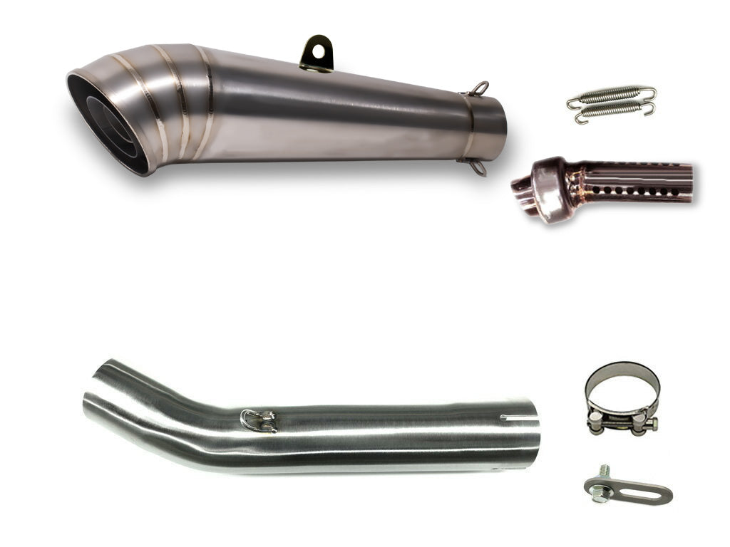 LCI PARTS ショートチタン スリップオン マフラー ホーネット250 ホンダ HORNET250 ホーネット250 LCIPARTS ショートチタン