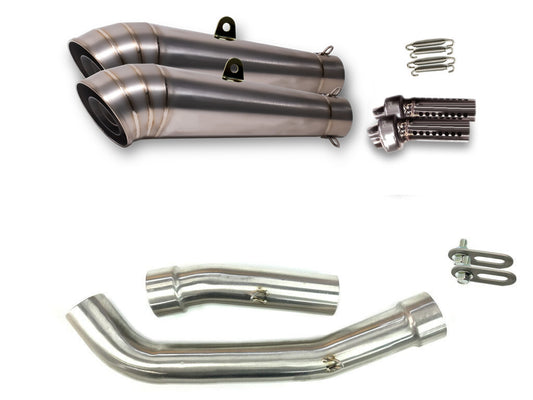 カワサキ Z1000 2007-2009 LCIPARTS GPチタンスリップオンマフラー