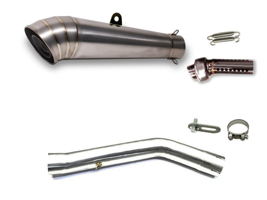 カワサキ Z750 2004-2006 LCIPARTS GPチタンスリップオンマフラー