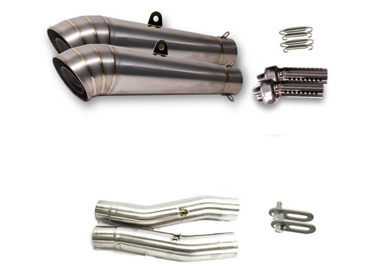 カワサキ ZZR400 ZZR600 1990-2008 LCIPARTS GPチタンスリップオンマフラー