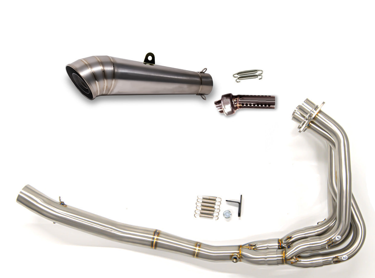 カワサキ ニンジャ ZX-4R SE / ZX-4RR 2024-2025 LCIPARTS GPチタンフルエキゾーストマフラー