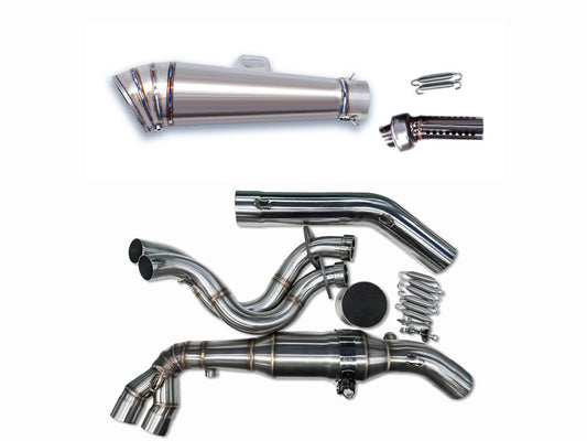 カワサキ Z650 NINJA650 2023-2026 LCIPARTS GPチタンフルエキゾーストマフラー